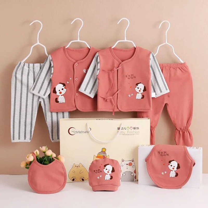 Newborn Infant Clothing 7-piece set