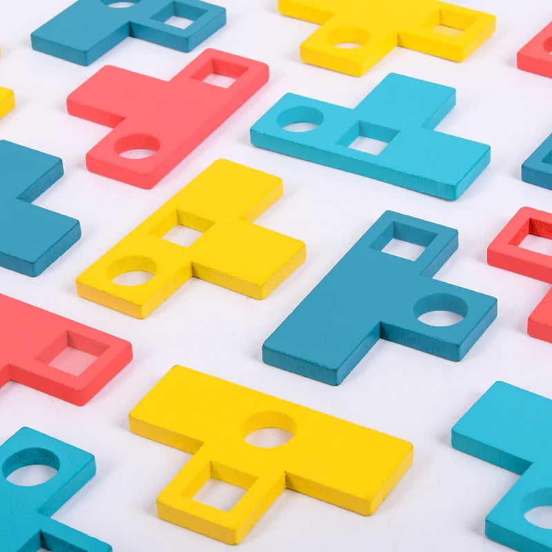 Montessori 3d puzzles Wooden Toy Game