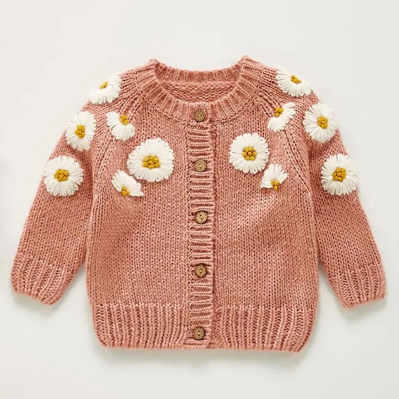 Newborn Girls Cardigan Sweater