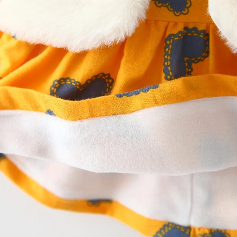 Humor Bear Winter Baby Girls Princess Dress