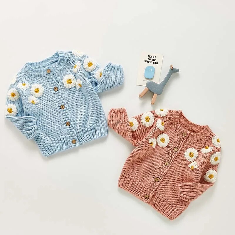 Newborn Girls Cardigan Sweater