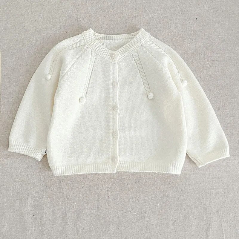 Newborn Girls Cardigan Sweater