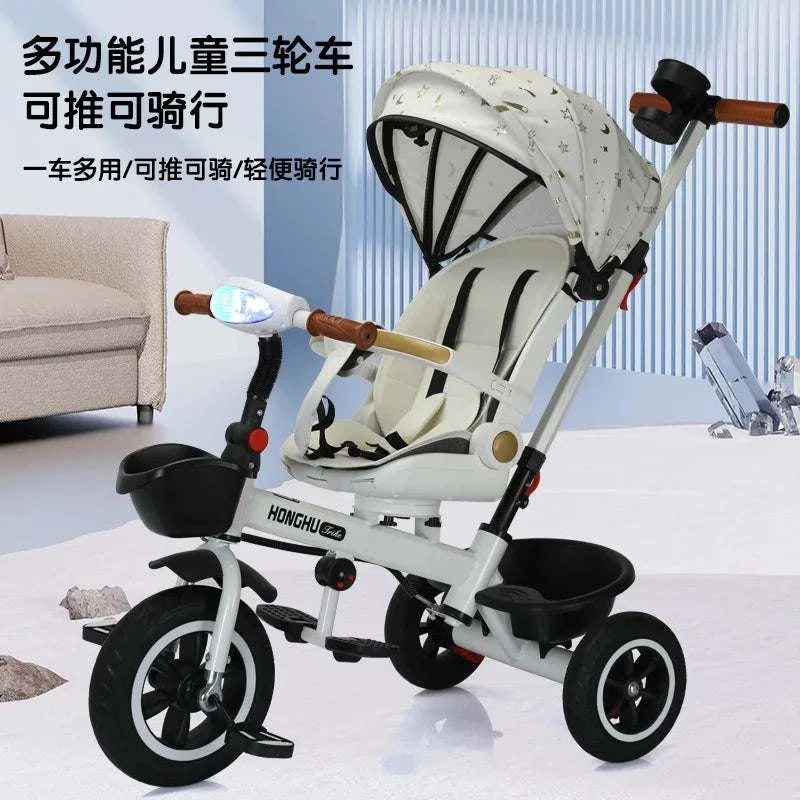 Multi-Functional Four-in-one Baby Tricycle