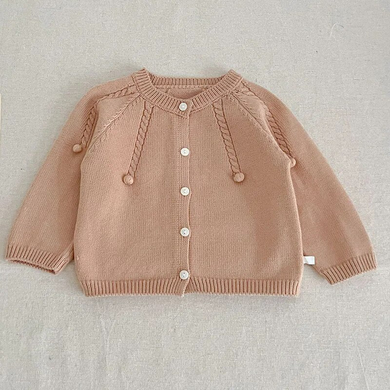 Newborn Girls Cardigan Sweater