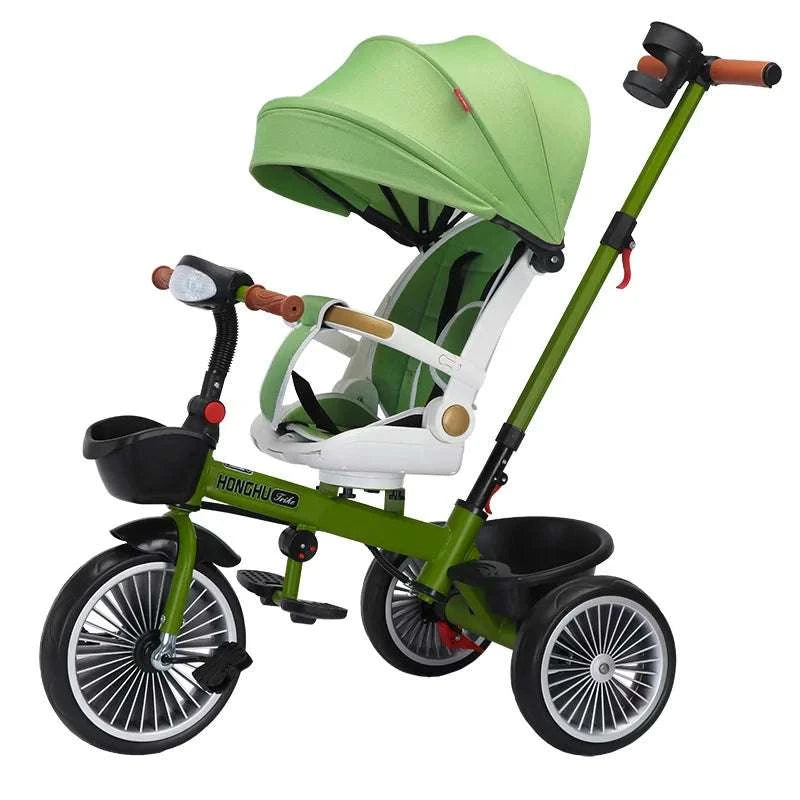 Multi-Functional Four-in-one Baby Tricycle
