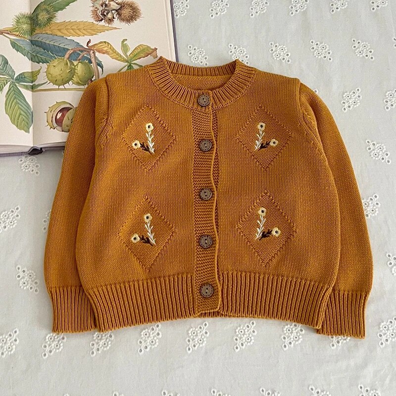 Newborn Girls Cardigan Sweater
