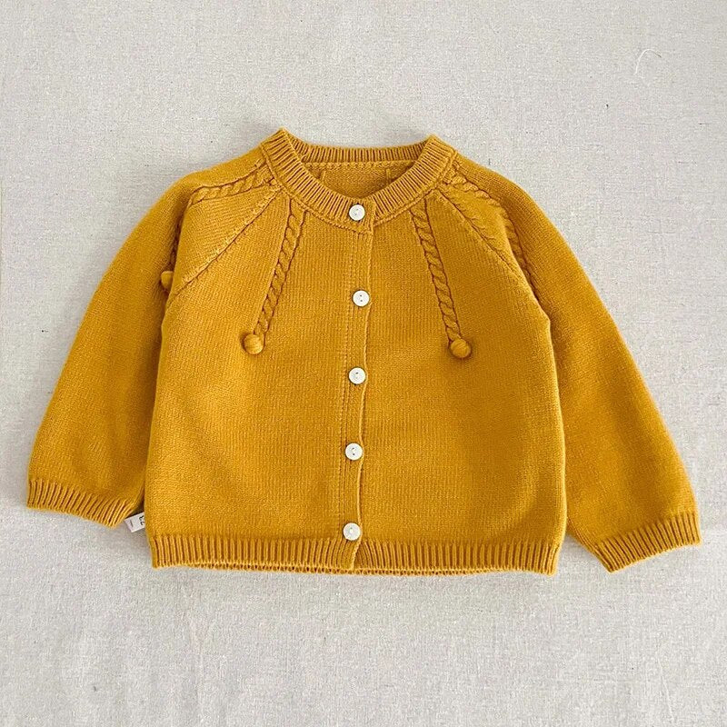 Newborn Girls Cardigan Sweater