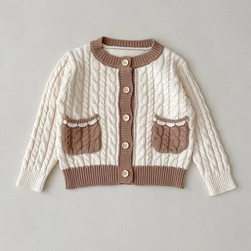 Newborn Girls Cardigan Sweater