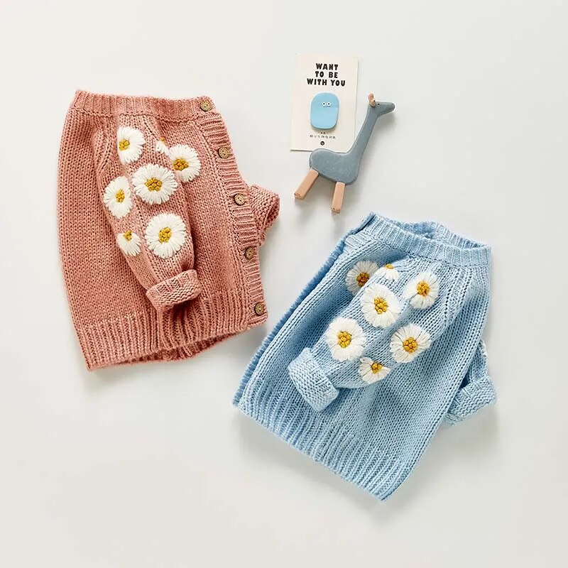 Newborn Girls Cardigan Sweater