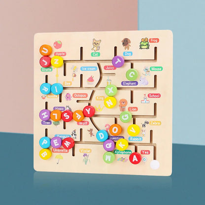 Montessori Educational - Maze Pairing Puzzles