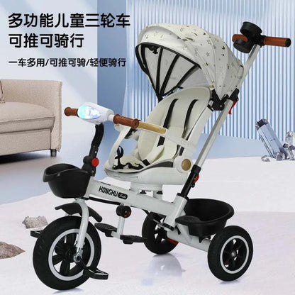 Multi-Functional Four-in-one Baby Tricycle 