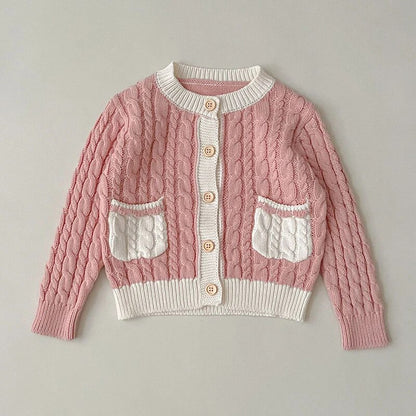 Newborn Girls Cardigan Sweater