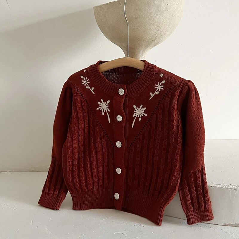 Newborn Girls Cardigan Sweater