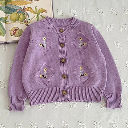 Newborn Girls Cardigan Sweater