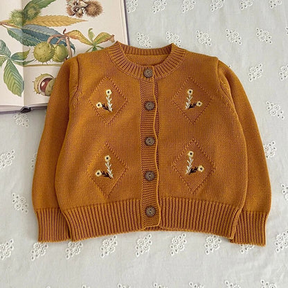 Newborn Girls Cardigan Sweater